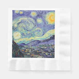 Vincent Van Gogh/ The Starry Night    Napkin