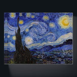Vincent Van Gogh - The Starry night Paperweight<br><div class="desc">The Starry Night / La nuit etoilee - Vincent Van Gogh in 1889</div>