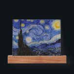 Vincent Van Gogh - The Starry night Picture Ledge<br><div class="desc">The Starry Night / La nuit etoilee - Vincent Van Gogh in 1889</div>