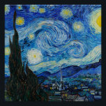 Vincent Van Gogh The Starry Night Poster<br><div class="desc">Vincent Van Gogh's The Starry Night Detail</div>