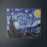 Vincent Van Gogh - The Starry night Tapestry<br><div class="desc">The Starry Night / La nuit etoilee - Vincent Van Gogh in 1889</div>