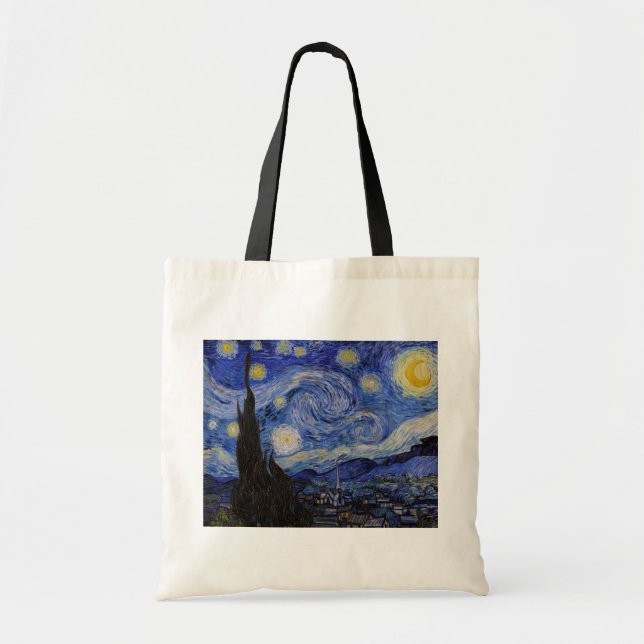 Vincent Van Gogh - The Starry night Tote Bag (Front)