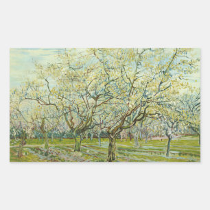 Vincent van Gogh - The White Orchard Sticker