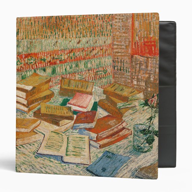 Vincent van Gogh | The Yellow Books, 1887 Binder (Front/Inside)