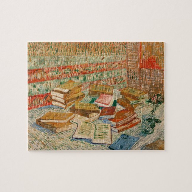 Vincent van Gogh | The Yellow Books, 1887 Jigsaw Puzzle (Horizontal)
