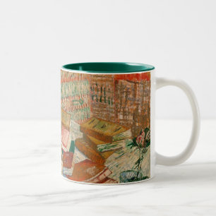Vincent van Gogh   The Yellow Books, 1887 Two-Tone Coffee Mug