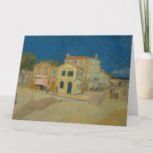 Vincent Van Gogh, The Yellow House, The Street Card