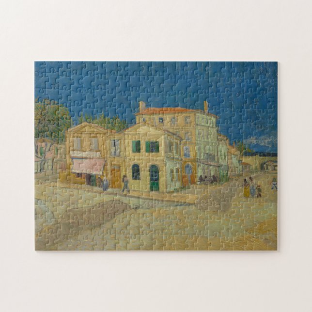 Vincent Van Gogh, The Yellow House, The Street Jigsaw Puzzle (Horizontal)