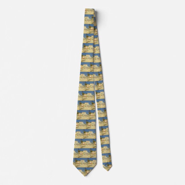 Vincent van Gogh - The Yellow House (The Street) Tie (Front)