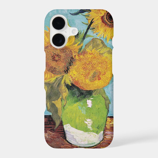 Vincent Van Gogh - Three Sunflowers in a Vase (Back)