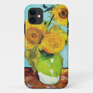 Vincent Van Gogh Three Sunflowers In a Vase iPhone 11 Case