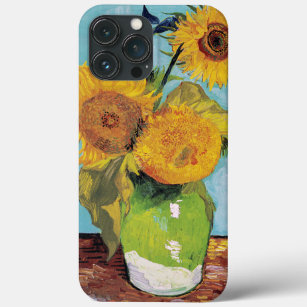 Vincent Van Gogh - Three Sunflowers in a Vase iPhone 13 Pro Max Case