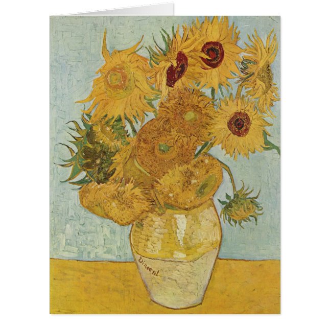 Vincent Van Gogh - Tournesols, 3ème version (Devant)