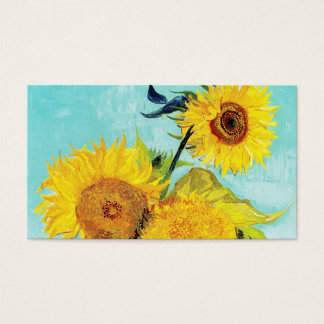 Vincent van Gogh Tournesols Vase Premier Turquoise