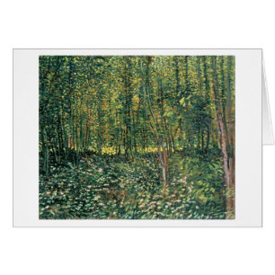 Vincent van Gogh Trees and Undergrowth, 1887