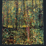 Vincent Van Gogh - Trees And Undergrowth Fine Art<br><div class="desc">This oil on canvas landscape from 1887 shows a dense forest in many shades of green with a clearing highlighted in yellow in the background. Unlike similar stores, Art Lover's Cafe features classic, high resolution works of art that have been carefully restored, colour-balanced & retouched to remove spots & artifacts...</div>