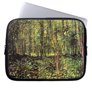 Vincent Van Gogh - Trees And Undergrowth Fine Art Laptop Sleeve