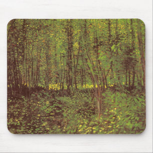 Vincent van Gogh - Trees and Undergrowth Mouse Pad
