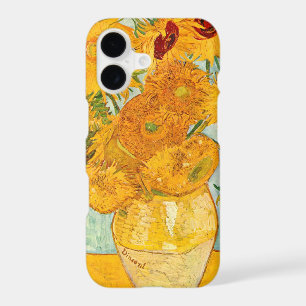 Vincent Van Gogh Twelve Sunflowers In a Vase Art