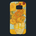 Vincent Van Gogh Twelve Sunflowers In a Vase Art Samsung Galaxy S7 Case<br><div class="desc">Vincent Van Gogh Twelve Sunflowers In a Vase Art Phone Case</div>