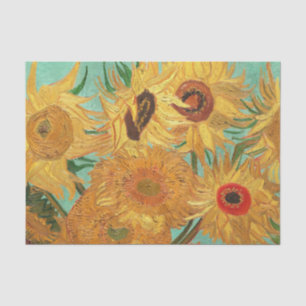 Vincent Van Gogh Twelve Sunflowers In A Vase Tissue Paper