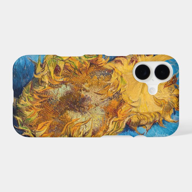 Vincent van Gogh - Two Cut Sunflowers (Back (Horizontal))