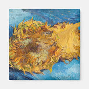 Vincent van Gogh - Two Cut Sunflowers Magnet