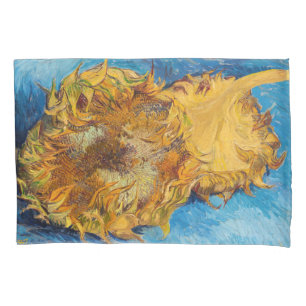 Vincent van Gogh - Two Cut Sunflowers Pillowcase