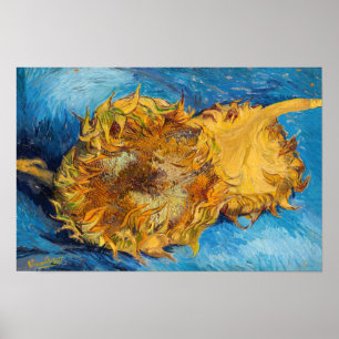 Vincent van Gogh - Two Cut Sunflowers Poster