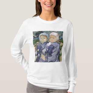 Vincent van Gogh Two Little Girls, 1890 T-Shirt