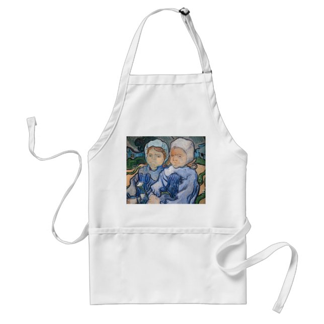 Vincent van Gogh - Two Little Girls Standard Apron (Front)