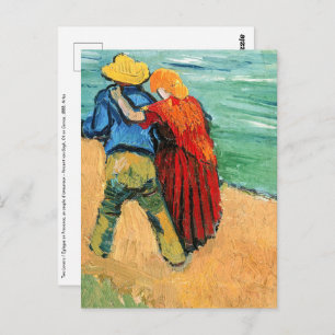 Vincent van Gogh - Two Lovers Postcard