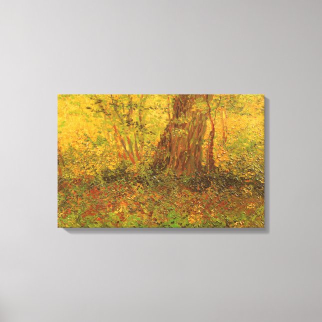 Vincent van Gogh - Undergrowth Canvas Print (Front)