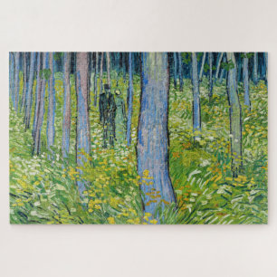 Vincent van Gogh - Undergrowth with Two Figures Jigsaw Puzzle