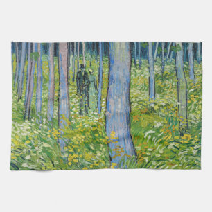 Vincent van Gogh - Undergrowth with Two Figures Kitchen Towel