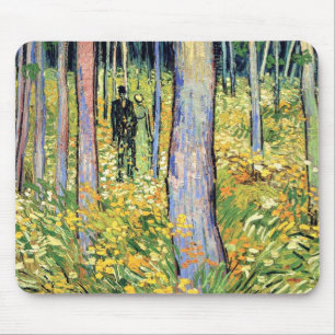 Vincent Van Gogh - Undergrowth With Two Figures Mouse Pad