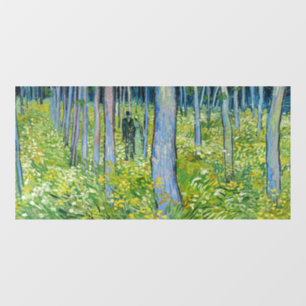 Vincent van Gogh - Undergrowth with Two Figures Window Cling