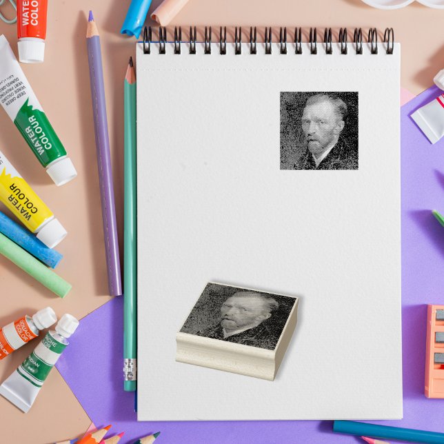 Vincent Van Gogh Upload Your Art and Create Custom Rubber Stamp (Vincent Van Gogh Upload Your Art and Create Custom Rubber Stamp)