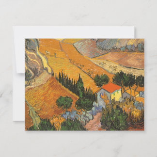 Vincent van Gogh - Valley with Plowman