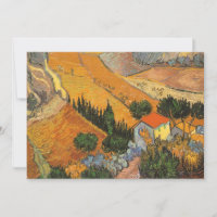 Vincent van Gogh - Valley with Plowman