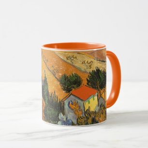 Vincent van Gogh - Valley with Plowman Mug