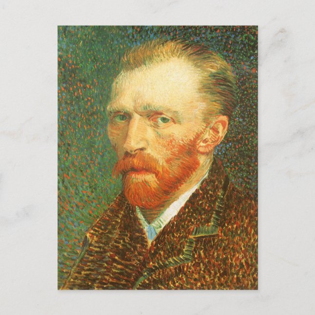 Vincent van Gogh - Van Gogh Self Portrait Postcard (Front)