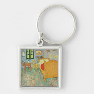 Vincent van Gogh Van Gogh's Bedroom at Arles Keychain