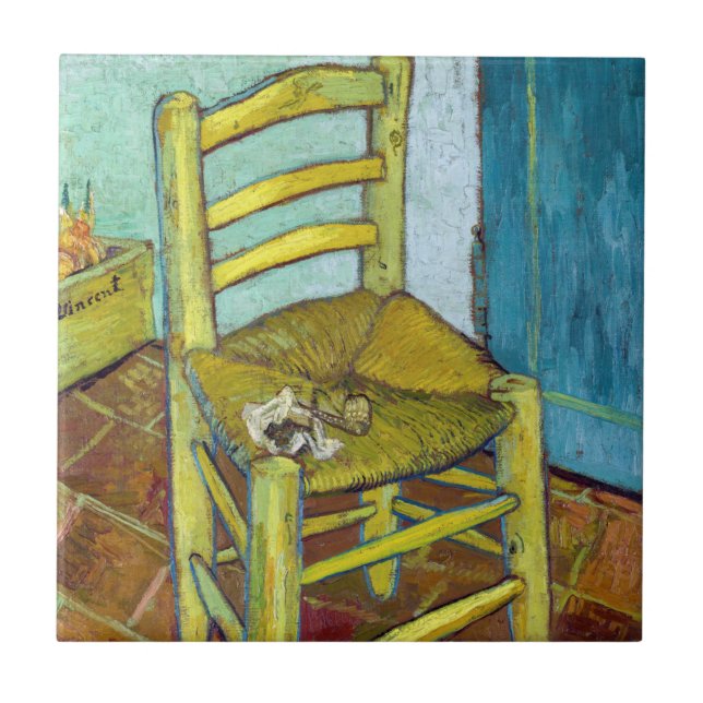 Vincent van Gogh - Van Gogh's Chair Tile (Front)