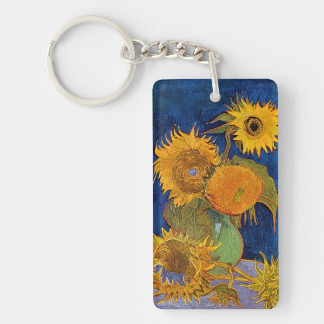Vincent van Gogh - Vase avec cinq tournesols (Devant)