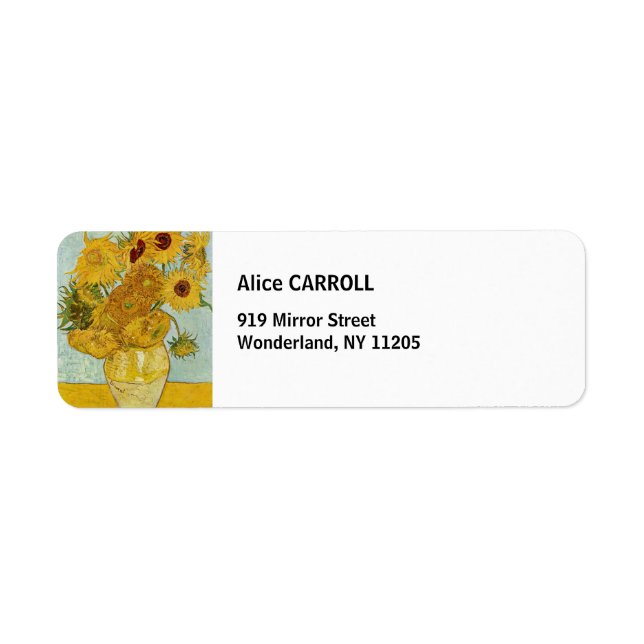 Vincent Van Gogh - Vase avec douze tournesols (Devant)