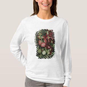 Vincent van Gogh Vase of Hollyhocks, 1886 T-Shirt