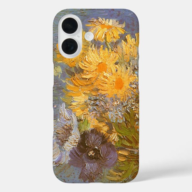 Vincent van Gogh Vase of Lilacs, Daisies, Anemones Case-Mate iPhone Case (Back)