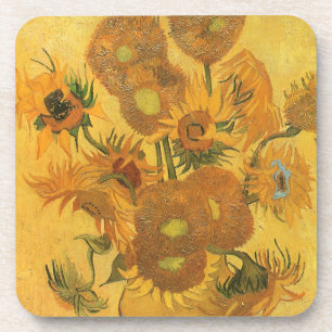 Vincent van Gogh - Vase with Fifteen Sunflowers Coaster