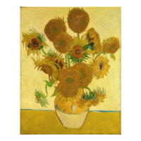 Vincent van Gogh - Vase with Fifteen Sunflowers